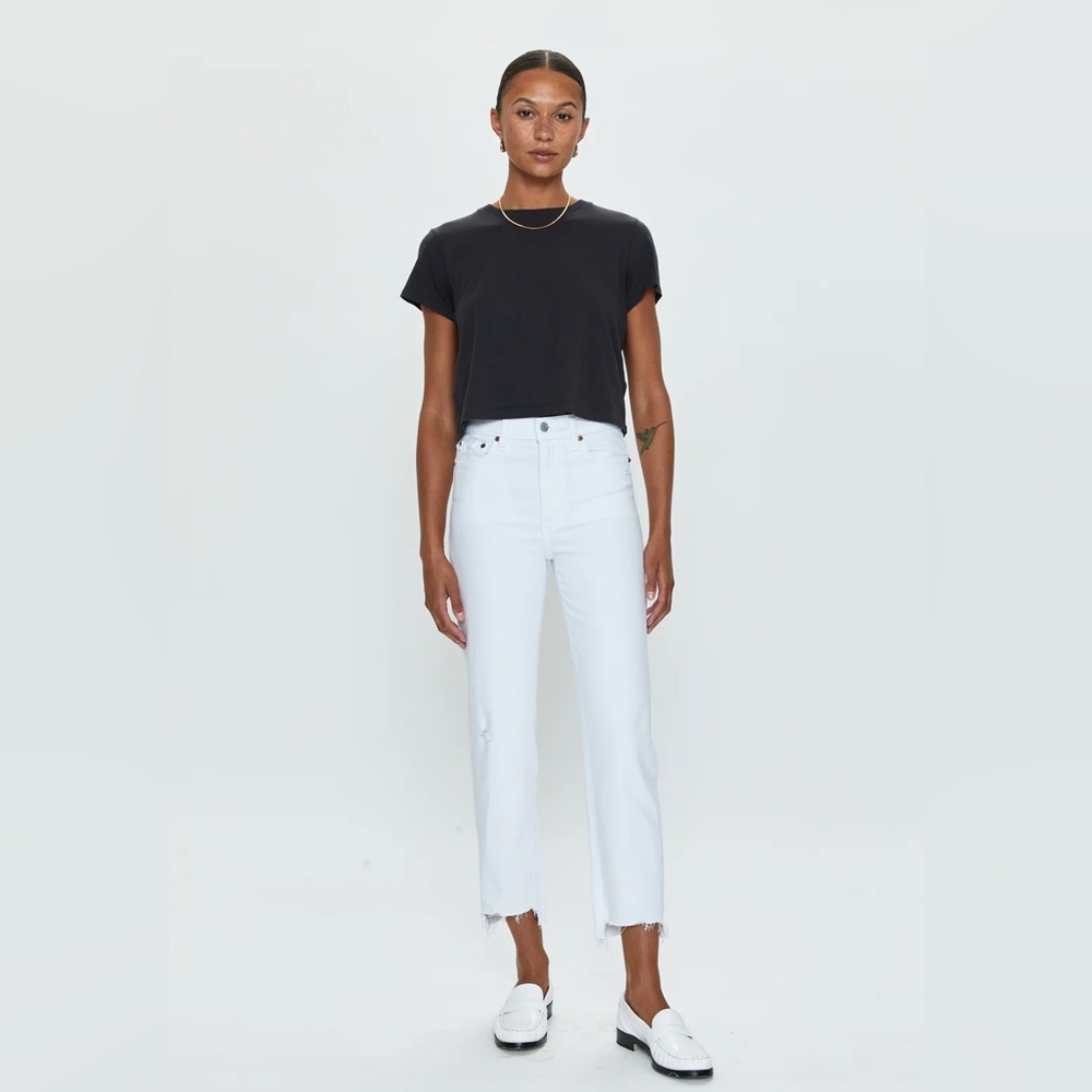 Pistola High Rise Charlie Straight. Size 25